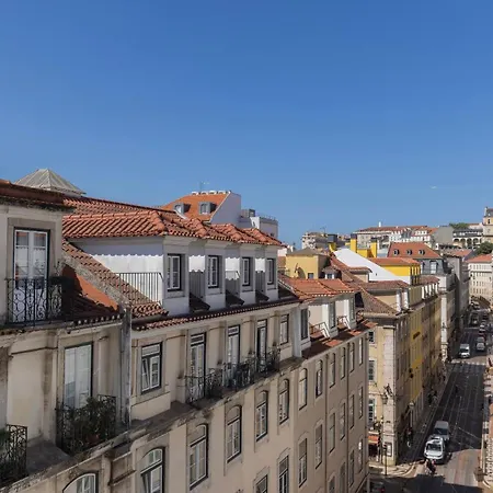 2bdr Lisbon's Historic Baixa Escape By Lovelystay Lägenhet Lisboa